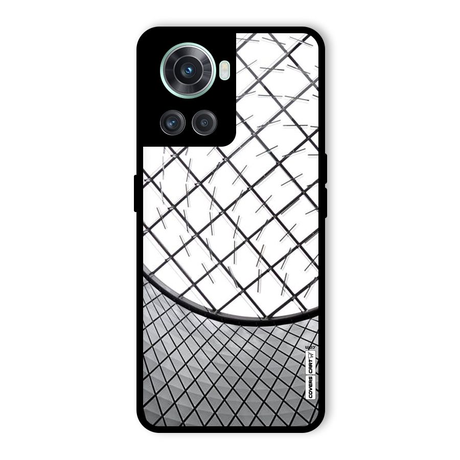 Modern Abstract Pattern Glass Back Case for OnePlus 10R