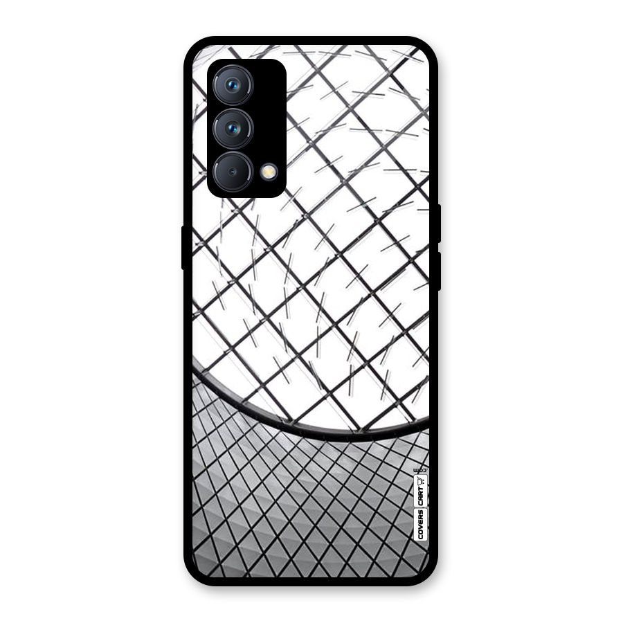 Modern Abstract Pattern Glass Back Case for Realme GT Master Edition