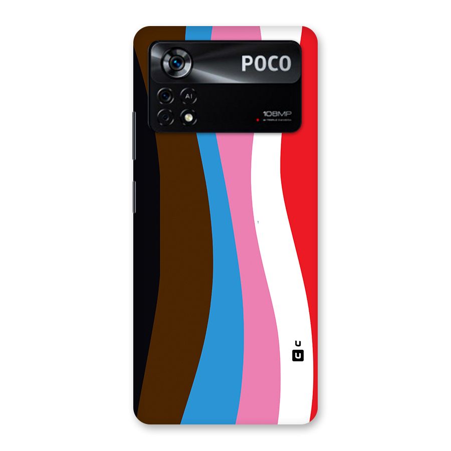 Modern Curves Back Case for Poco X4 Pro 5G