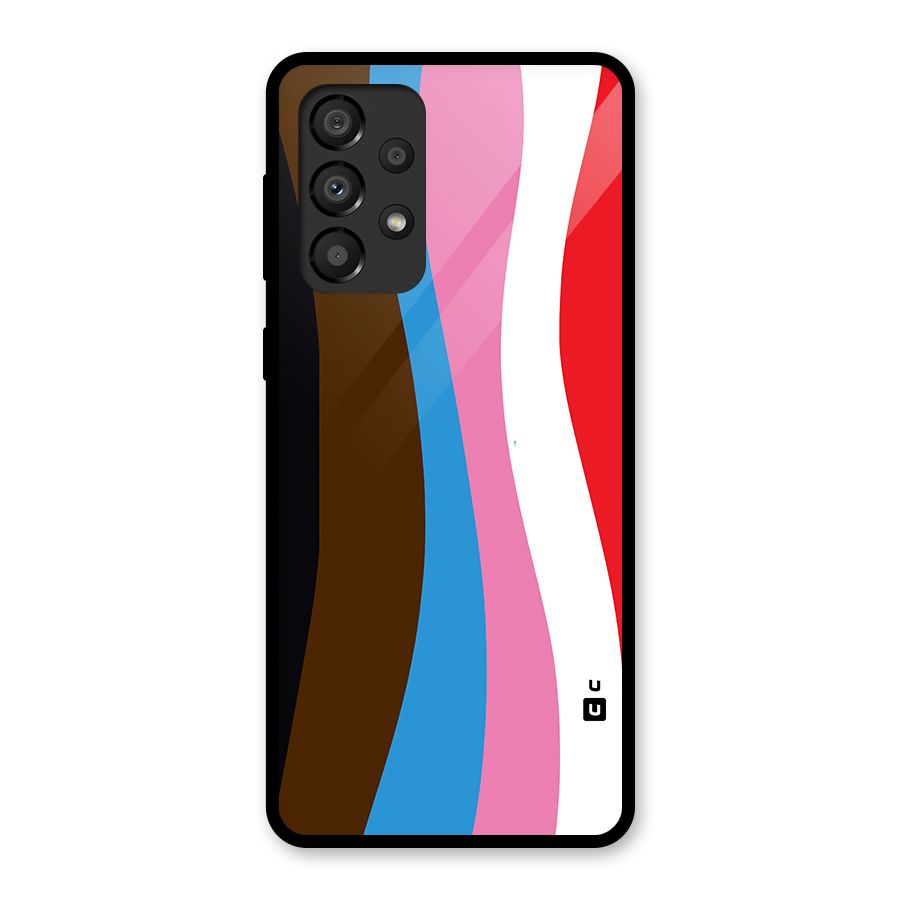 Modern Curves Glass Back Case for Galaxy A33 5G