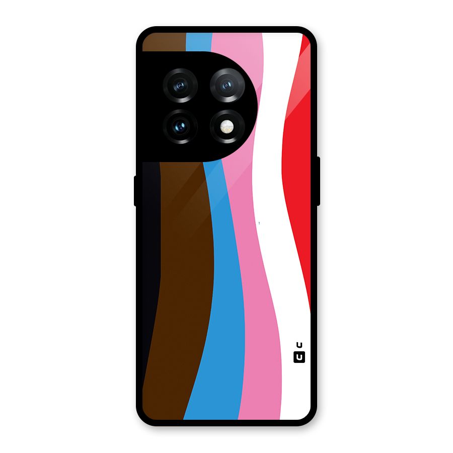 Modern Curves Glass Back Case for OnePlus 11