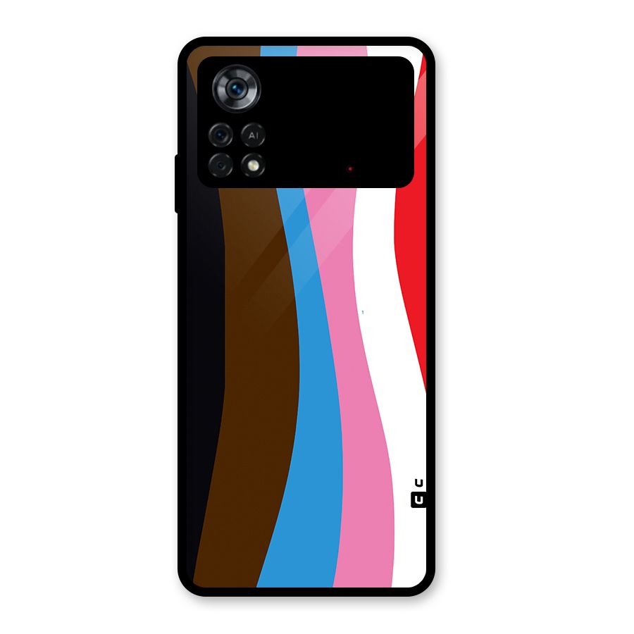 Modern Curves Glass Back Case for Poco X4 Pro 5G