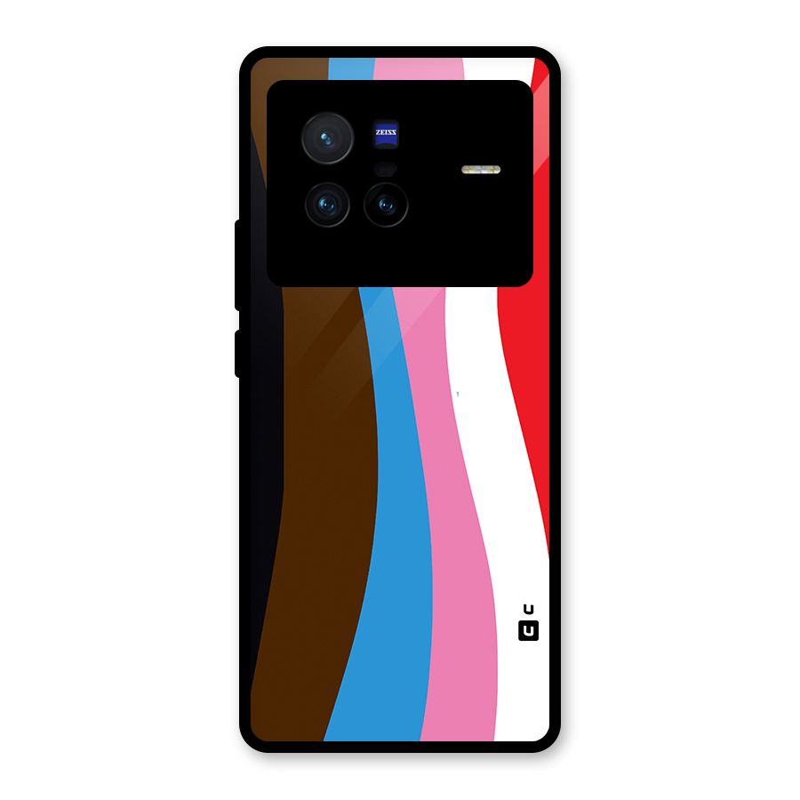 Modern Curves Glass Back Case for Vivo X80