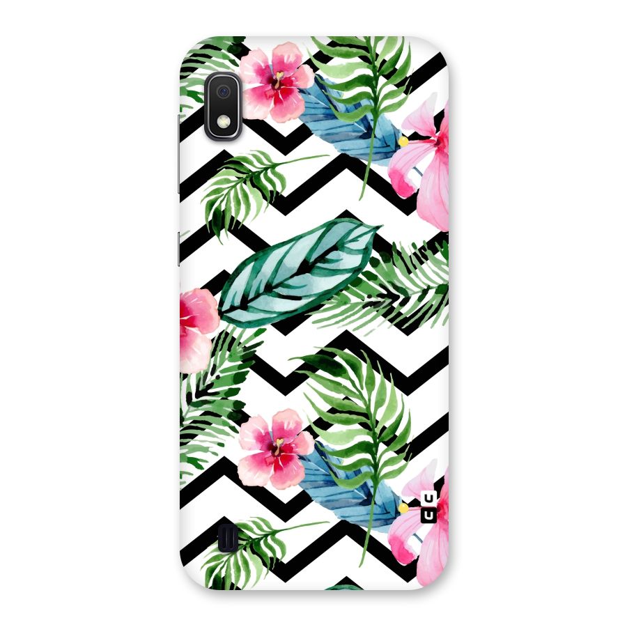 Modern Flowers Back Case for Galaxy A10