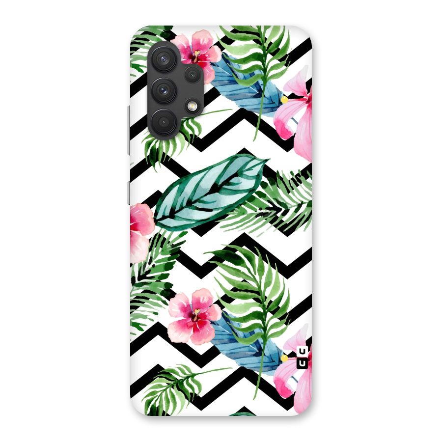 Modern Flowers Back Case for Galaxy A32