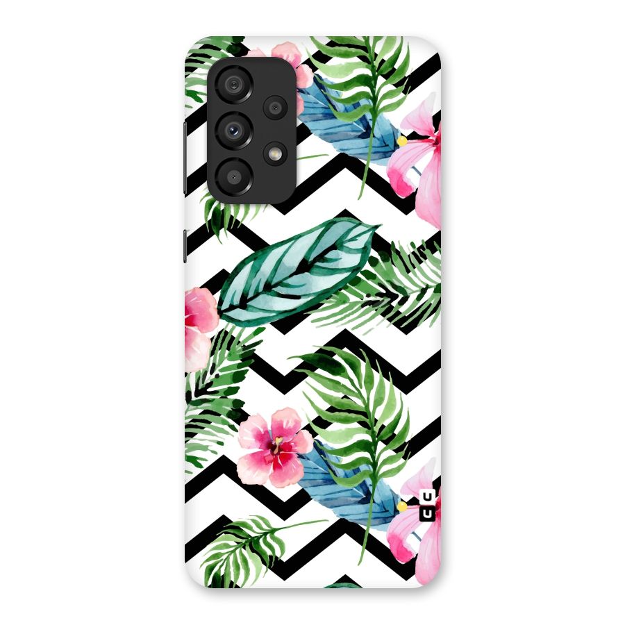 Modern Flowers Back Case for Galaxy A33 5G