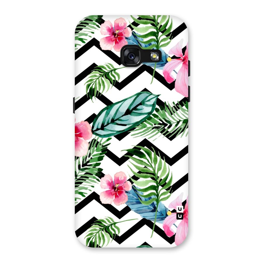 Modern Flowers Back Case for Galaxy A3 (2017)