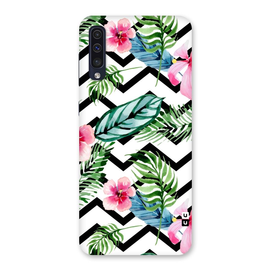 Modern Flowers Back Case for Galaxy A50s