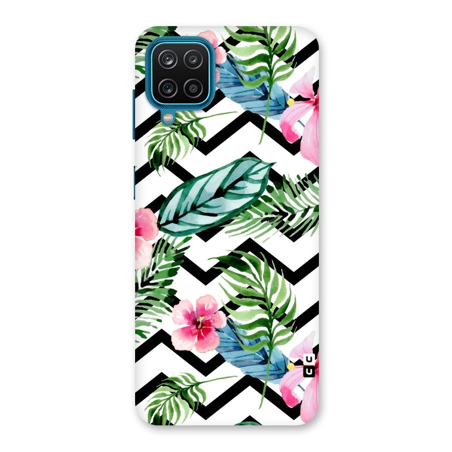 Modern Flowers Back Case for Galaxy F12