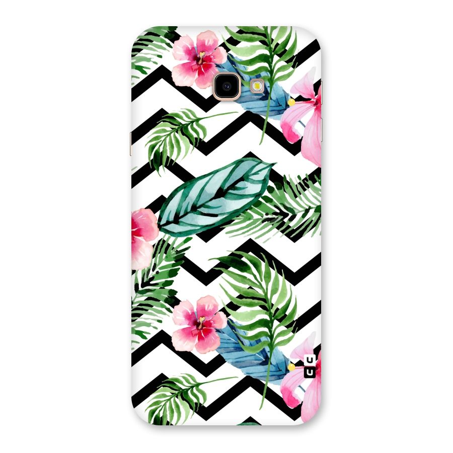 Modern Flowers Back Case for Galaxy J4 Plus