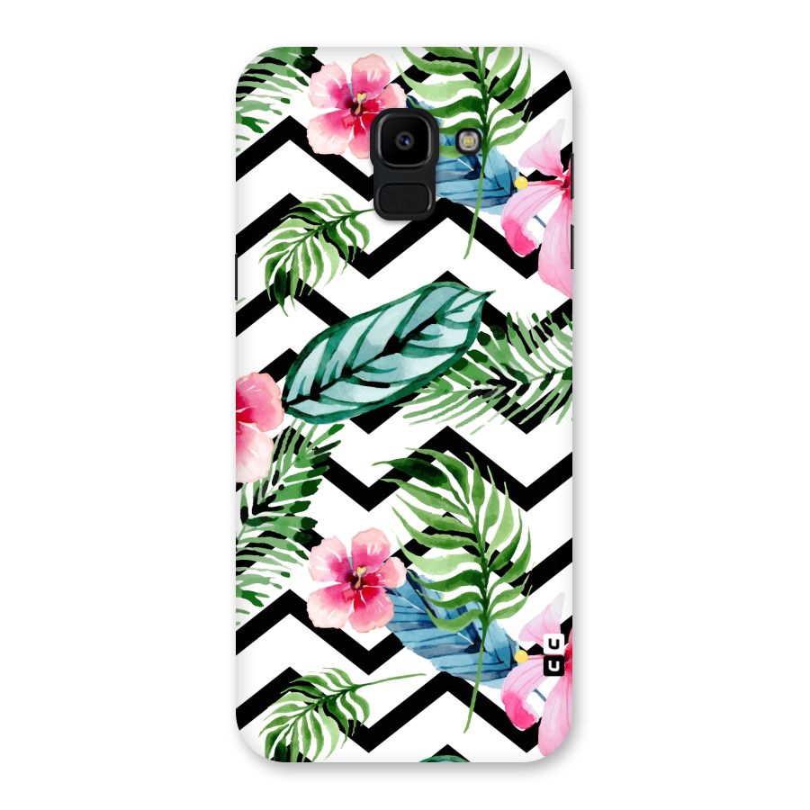 Modern Flowers Back Case for Galaxy J6