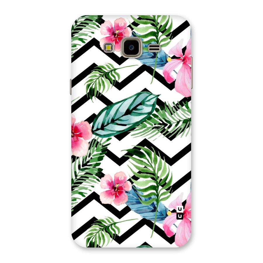 Modern Flowers Back Case for Galaxy J7 Nxt