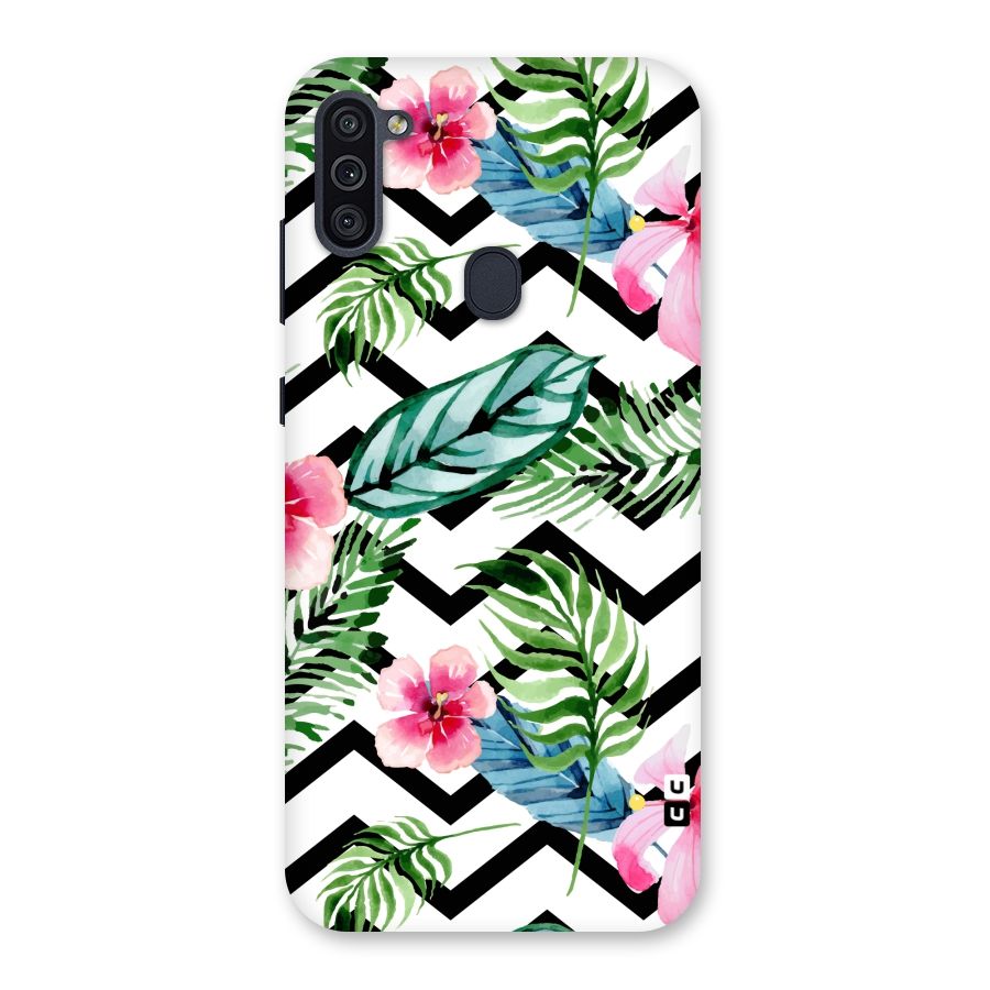 Modern Flowers Back Case for Galaxy M11