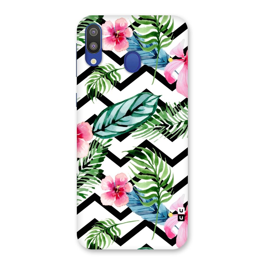 Modern Flowers Back Case for Galaxy M20