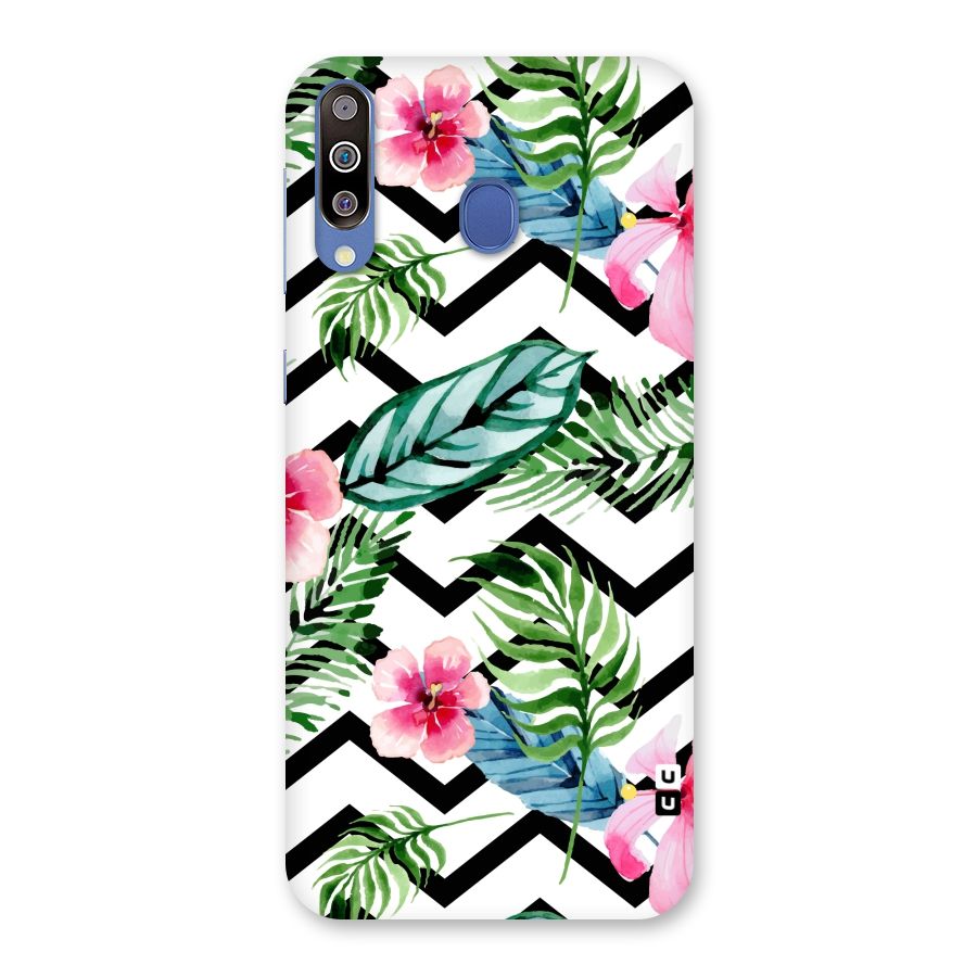 Modern Flowers Back Case for Galaxy M30