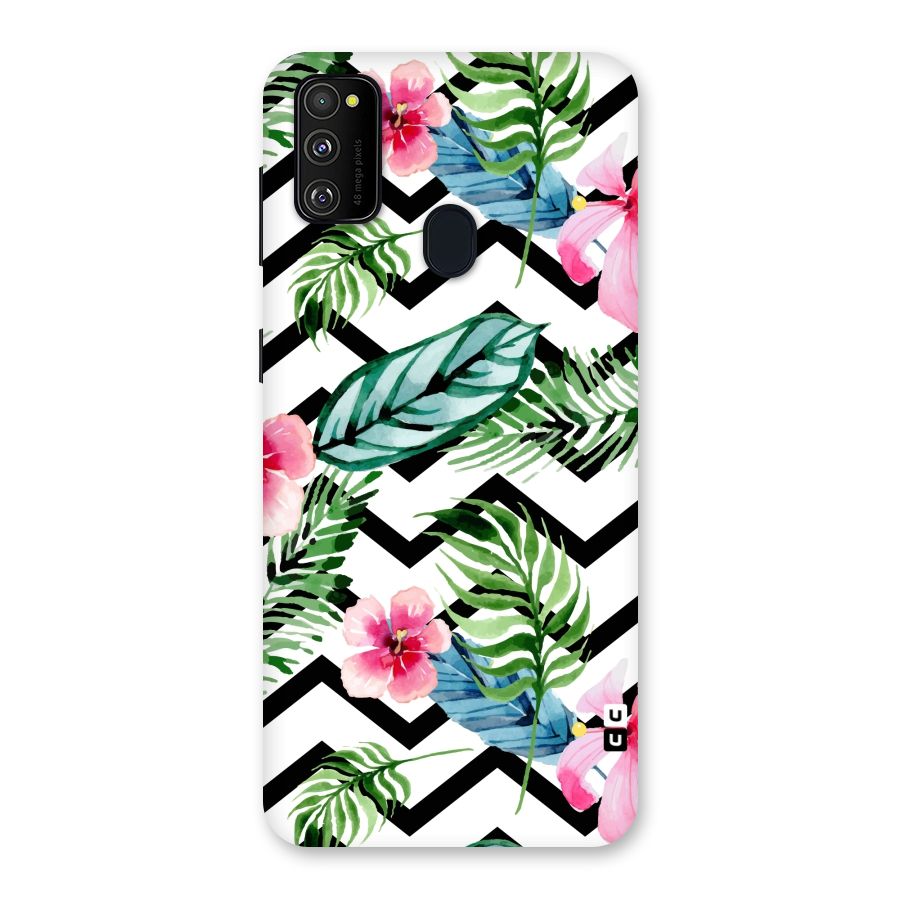 Modern Flowers Back Case for Galaxy M30s
