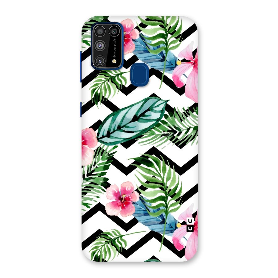 Modern Flowers Back Case for Galaxy M31