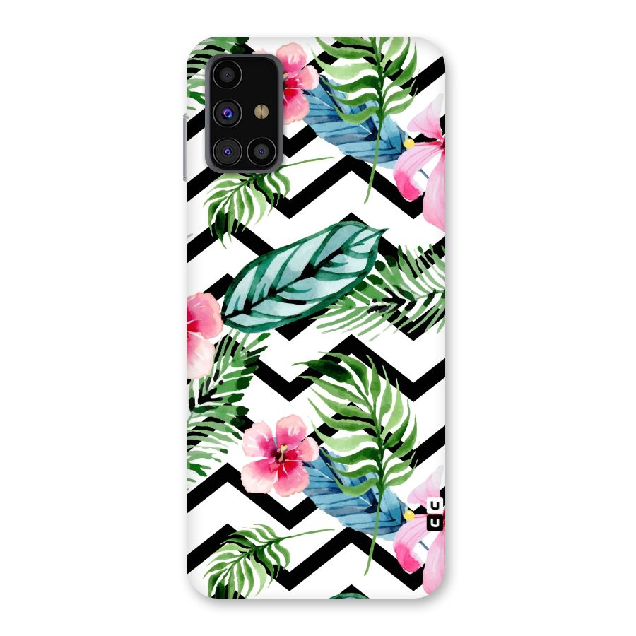 Modern Flowers Back Case for Galaxy M31s