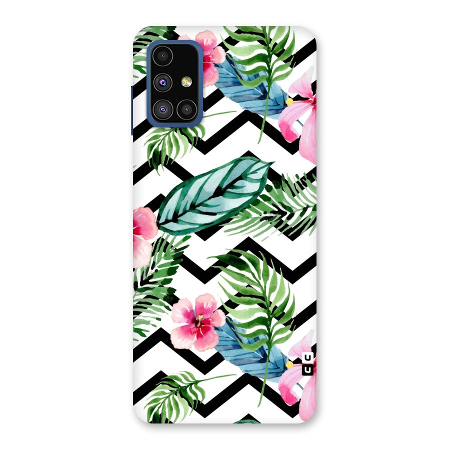 Modern Flowers Back Case for Galaxy M51