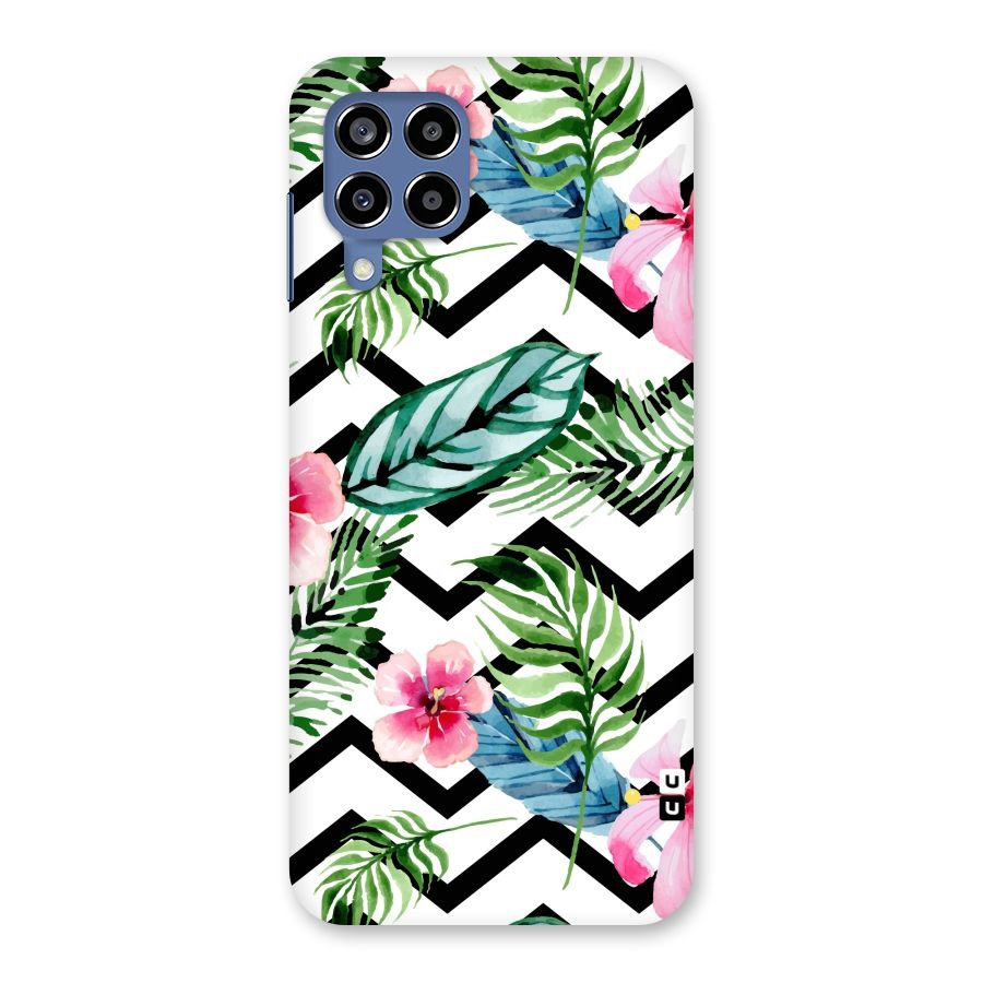 Modern Flowers Back Case for Galaxy M53 5G