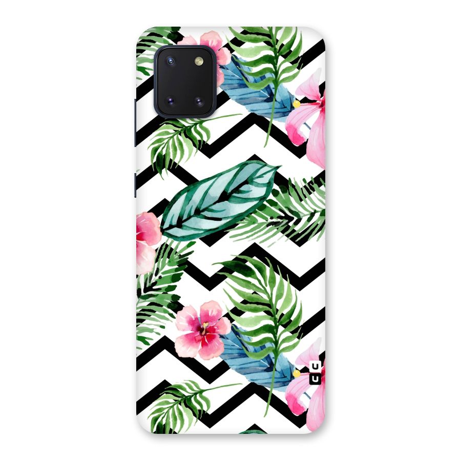 Modern Flowers Back Case for Galaxy Note 10 Lite