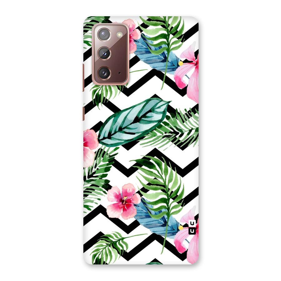 Modern Flowers Back Case for Galaxy Note 20