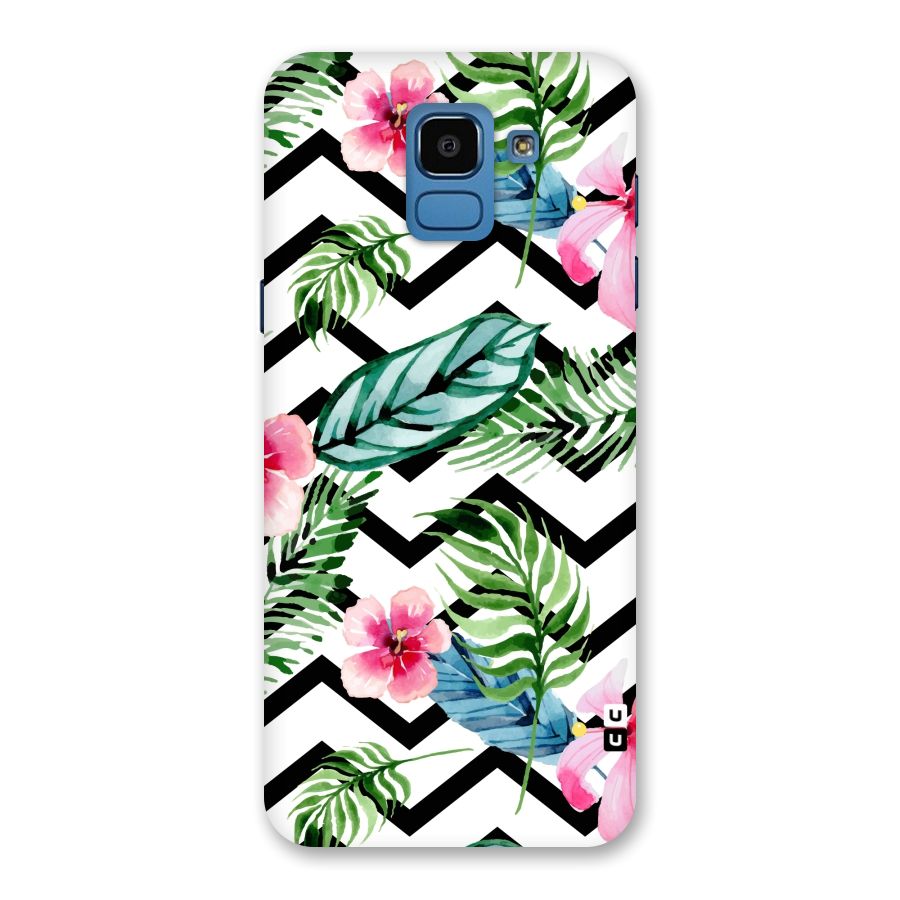 Modern Flowers Back Case for Galaxy On6