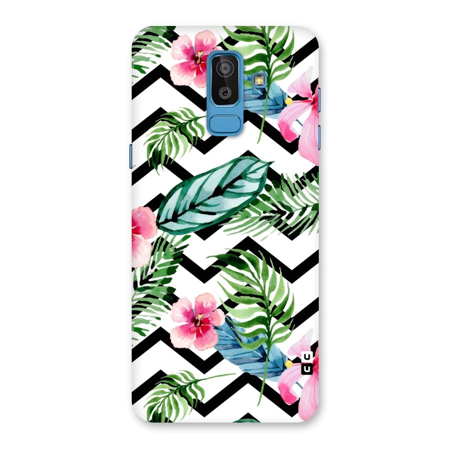 Modern Flowers Back Case for Galaxy On8 (2018)