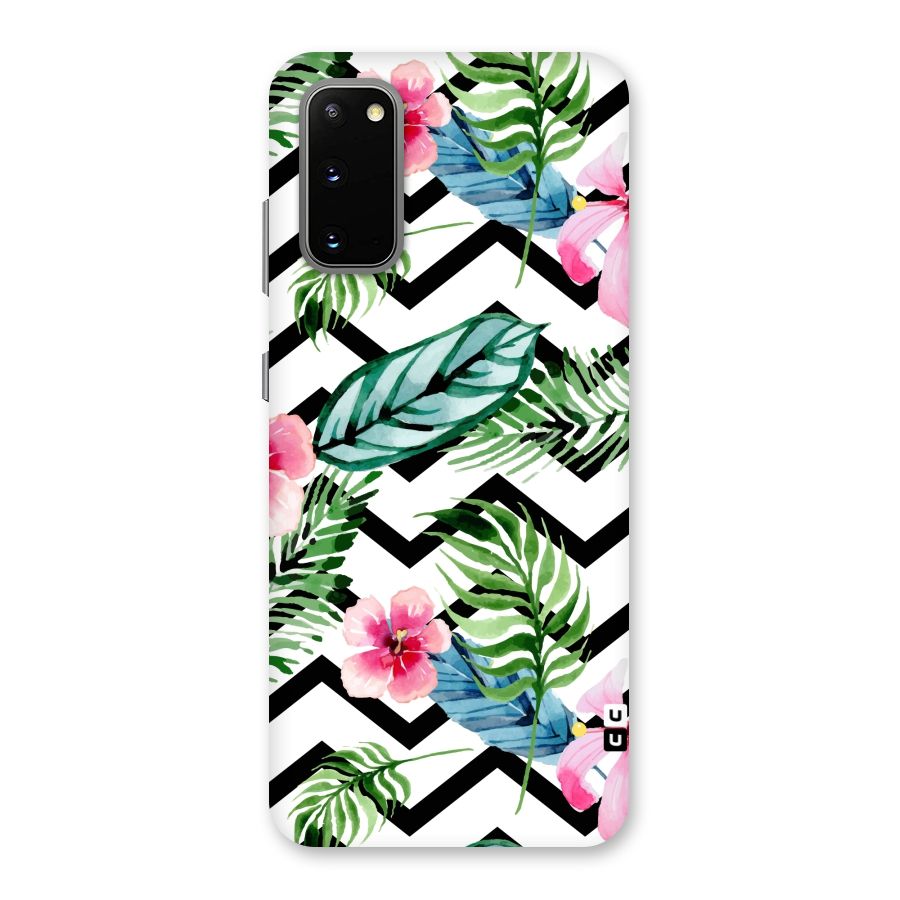 Modern Flowers Back Case for Galaxy S20