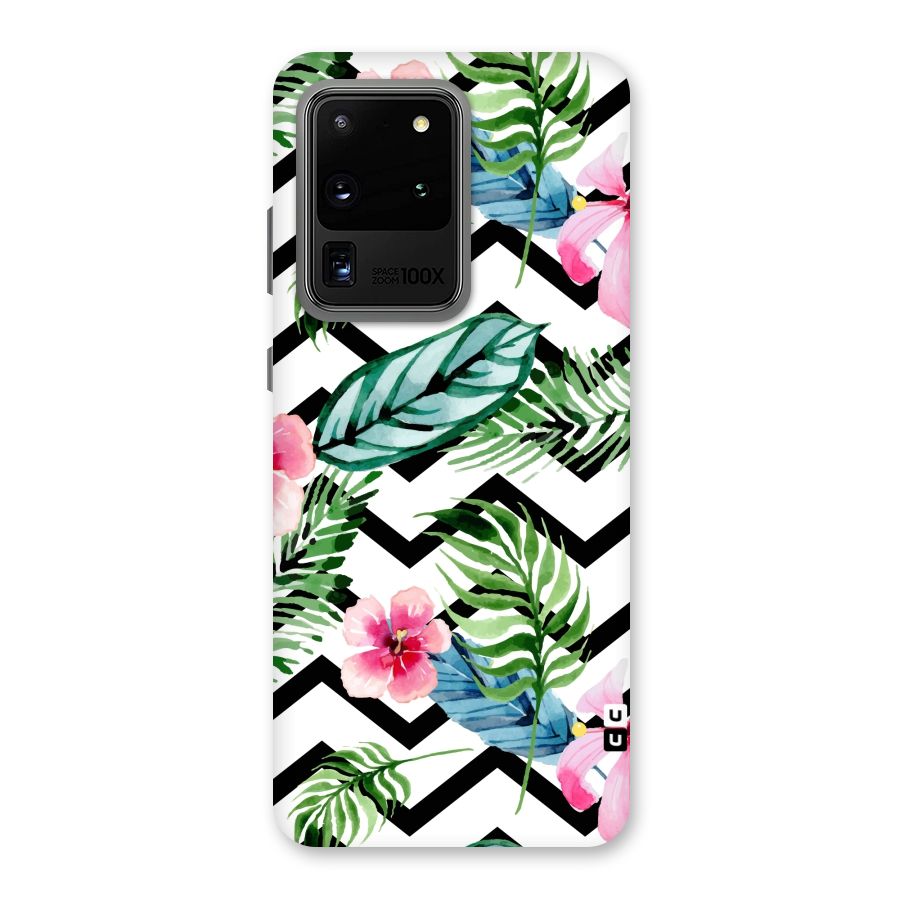 Modern Flowers Back Case for Galaxy S20 Ultra
