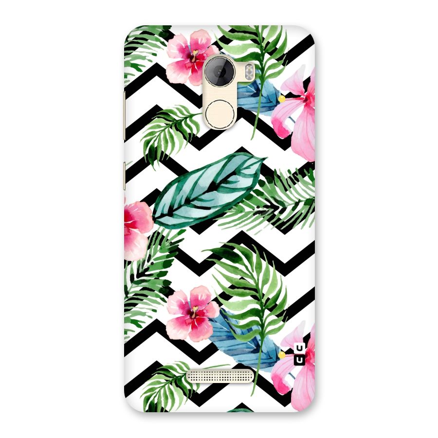 Modern Flowers Back Case for Gionee A1 LIte