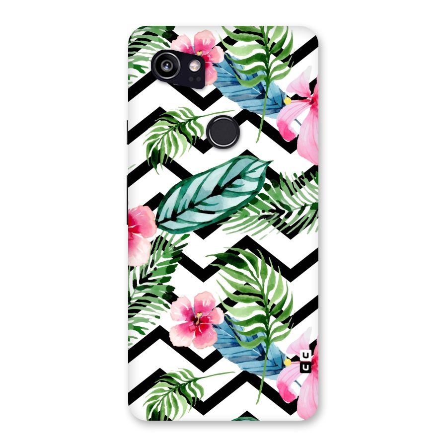 Modern Flowers Back Case for Google Pixel 2 XL