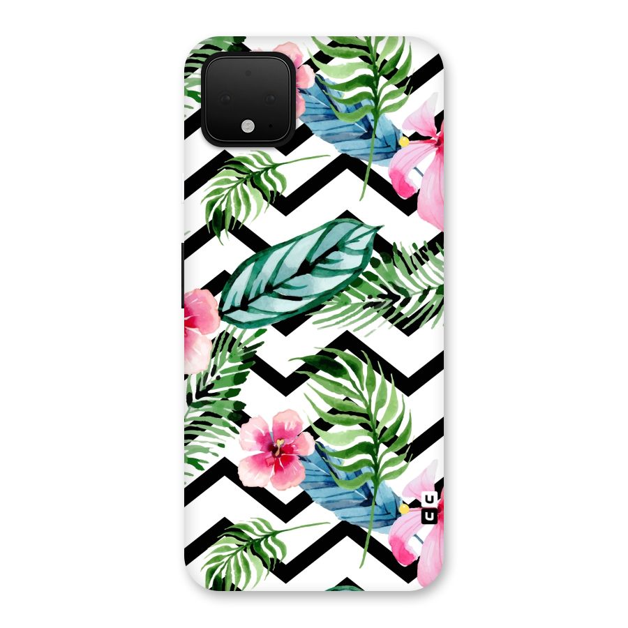 Modern Flowers Back Case for Google Pixel 4 XL