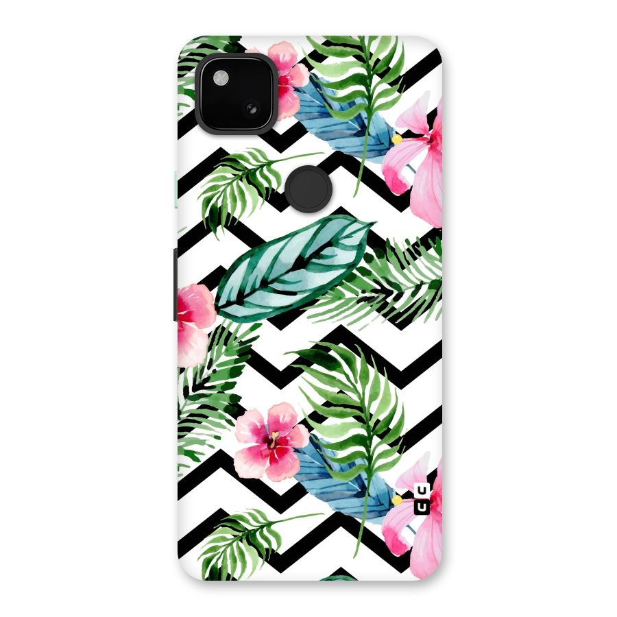 Modern Flowers Back Case for Google Pixel 4a