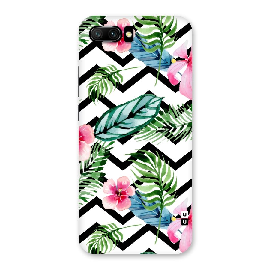 Modern Flowers Back Case for Honor 10