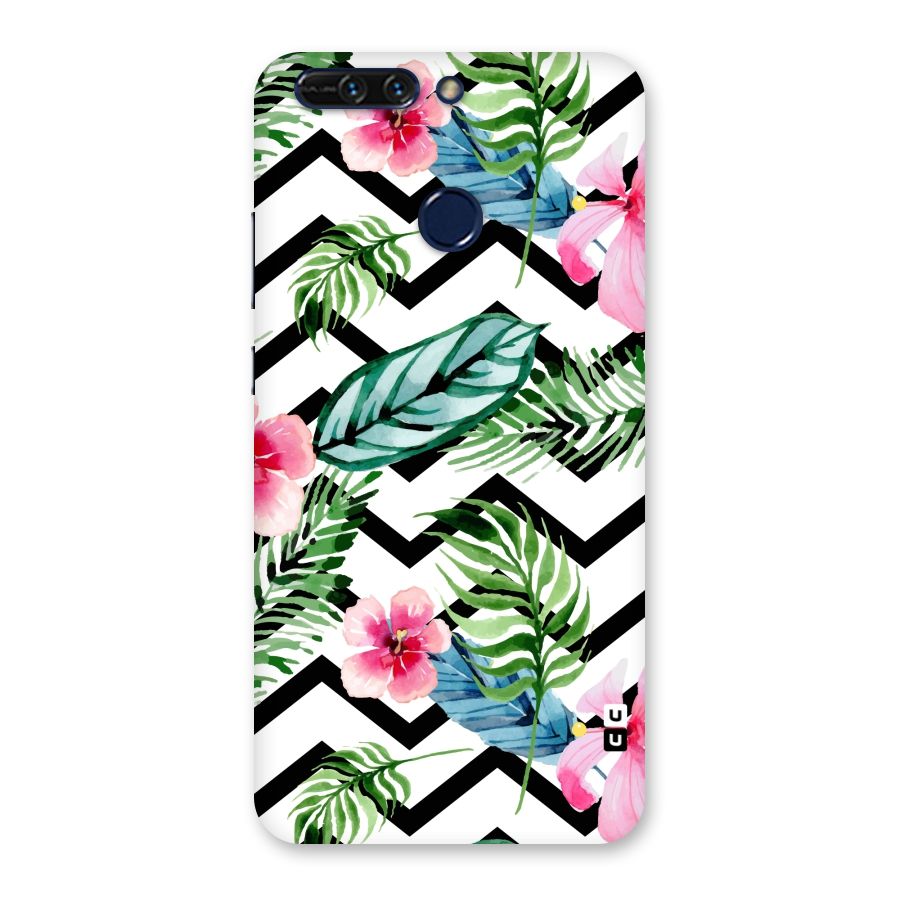 Modern Flowers Back Case for Honor 8 Pro