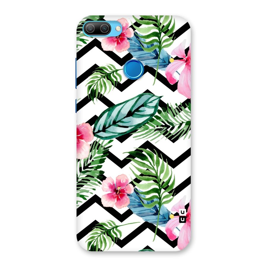 Modern Flowers Back Case for Honor 9N