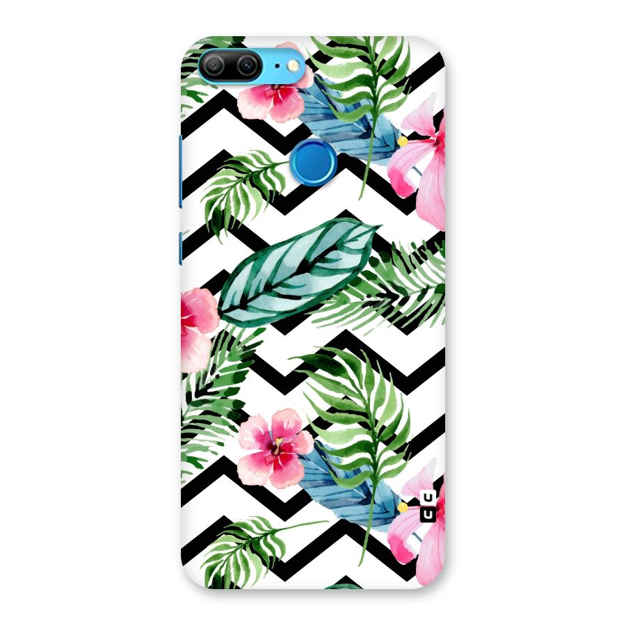 Modern Flowers Back Case for Honor 9 Lite
