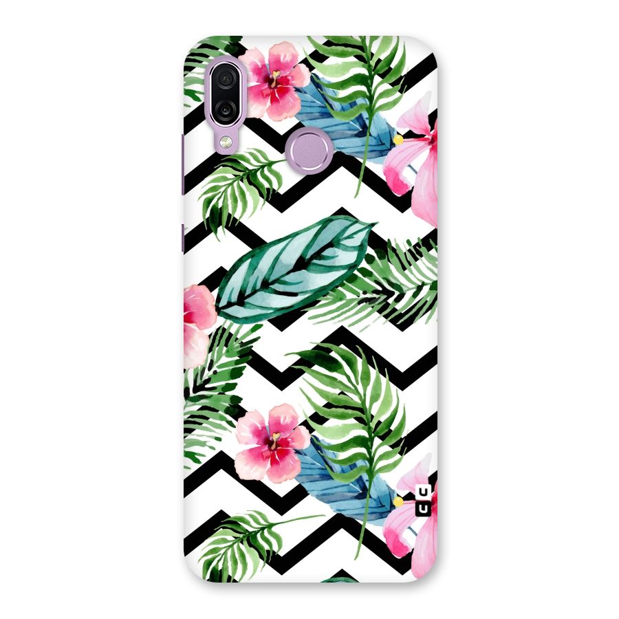 Modern Flowers Back Case for Honor Play