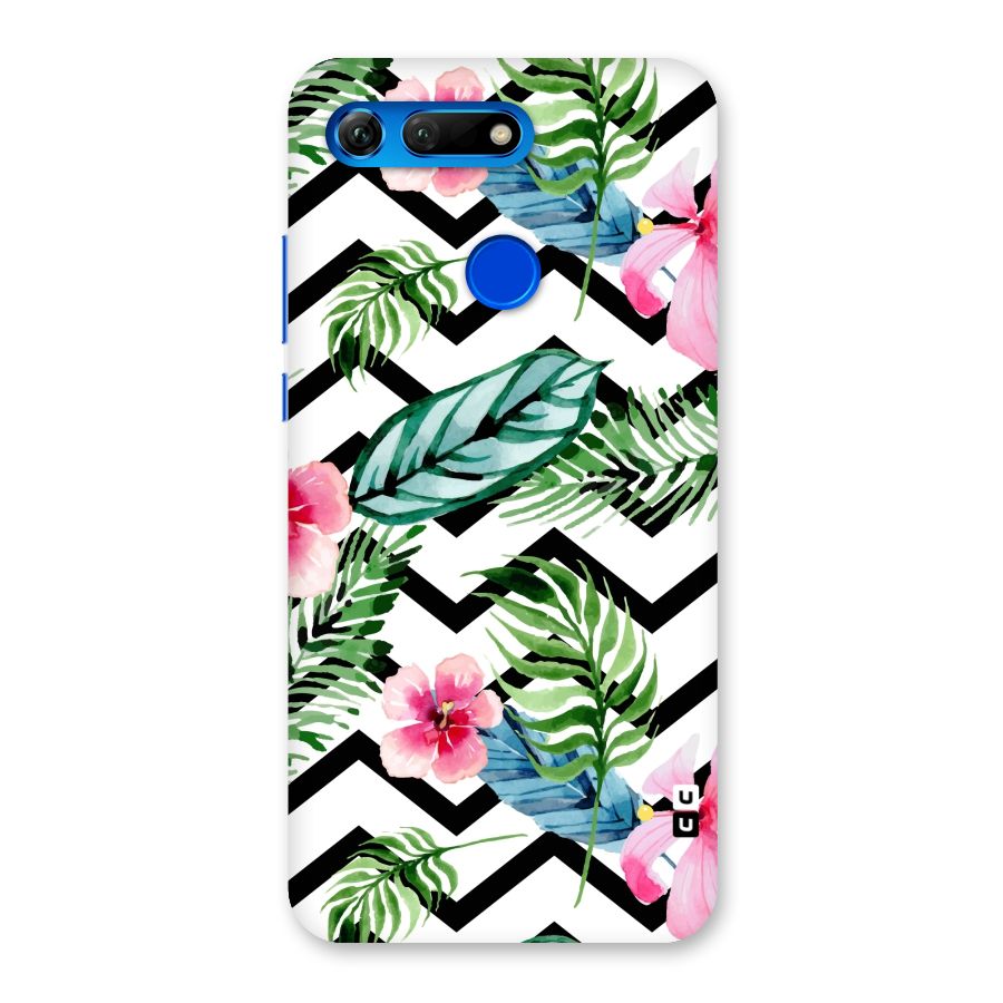 Modern Flowers Back Case for Honor View 20