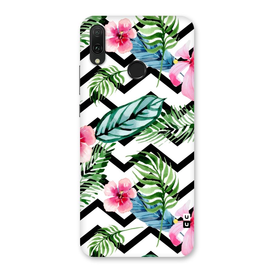 Modern Flowers Back Case for Huawei Y9 (2019)