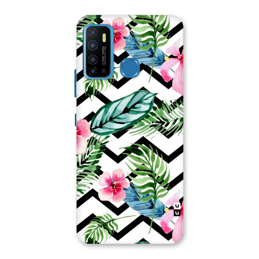 Modern Flowers Back Case for Infinix Hot 9