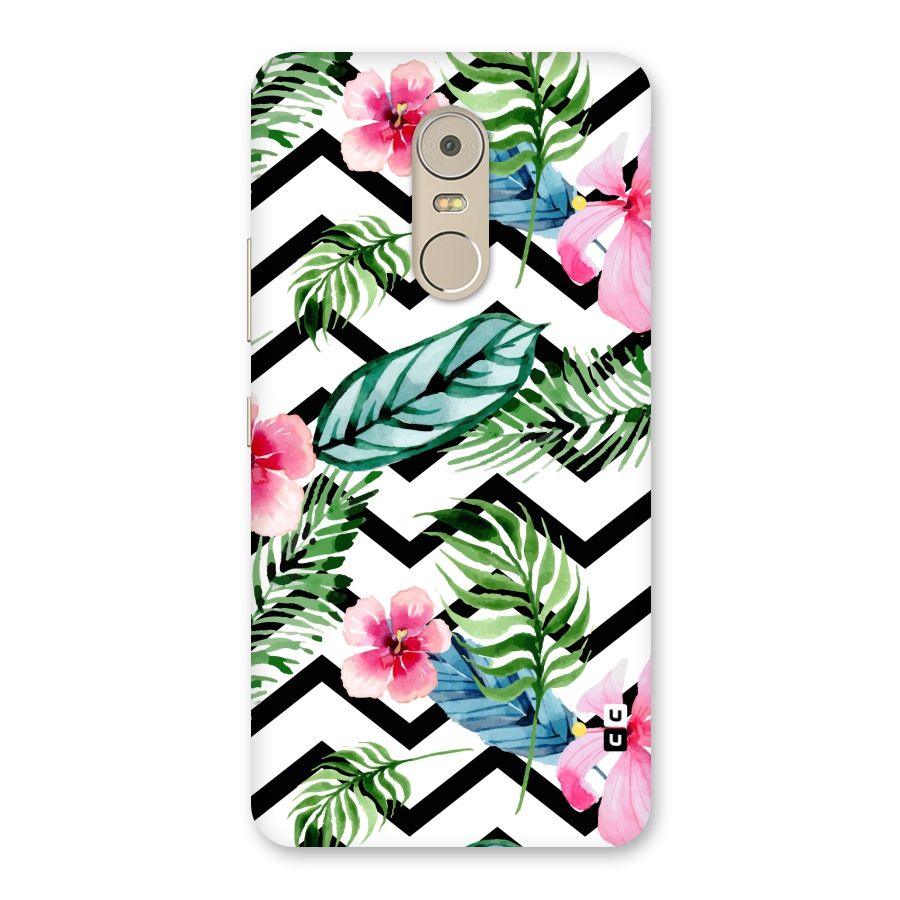 Modern Flowers Back Case for Lenovo K6 Note