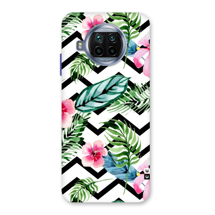 Modern Flowers Back Case for Mi 10i