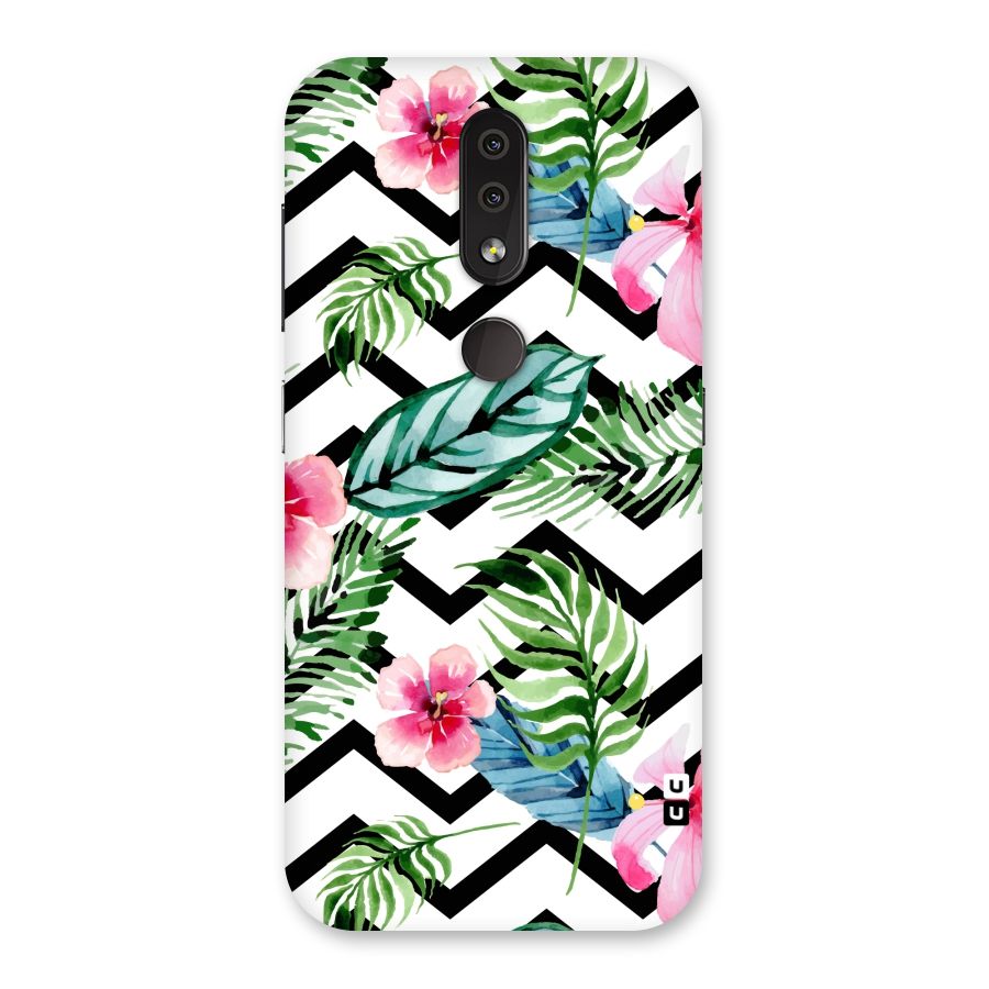 Modern Flowers Back Case for Nokia 4.2