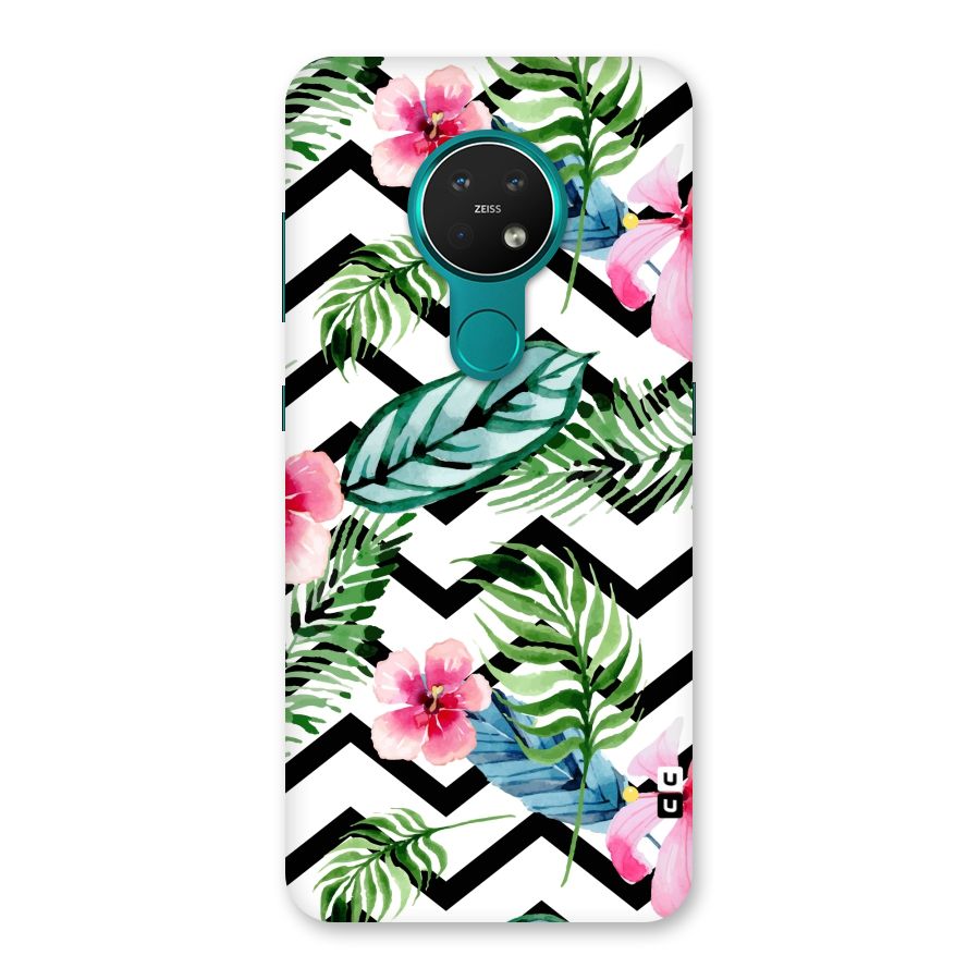 Modern Flowers Back Case for Nokia 7.2