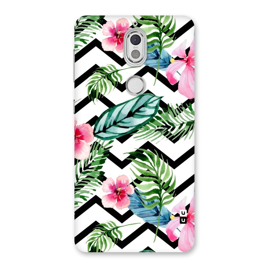 Modern Flowers Back Case for Nokia 7