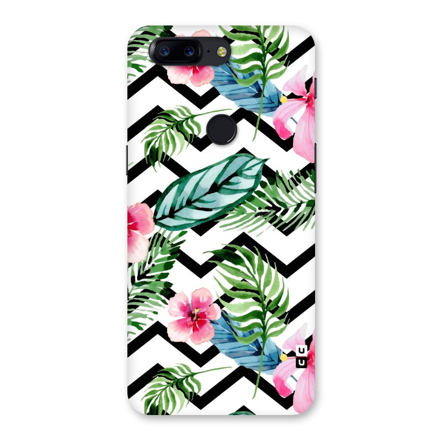Modern Flowers Back Case for OnePlus 5T