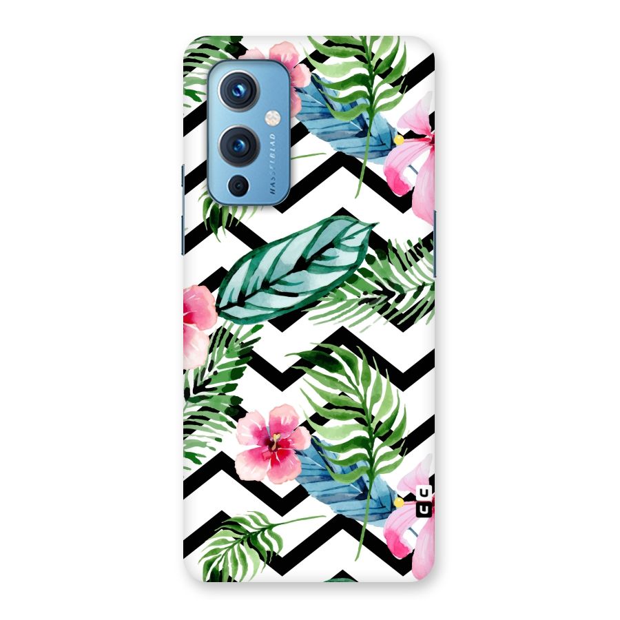 Modern Flowers Back Case for OnePlus 9