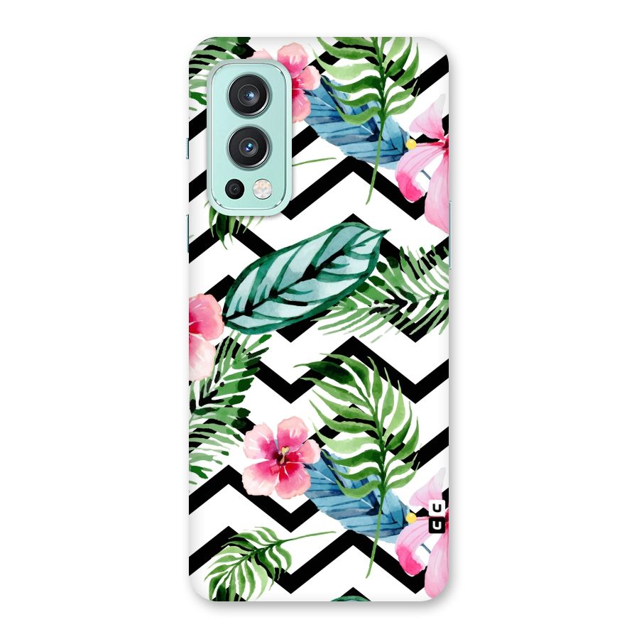Modern Flowers Back Case for OnePlus Nord 2 5G